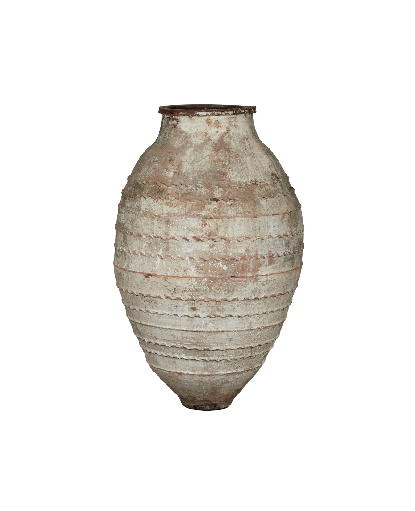 Antique Olive Jar from Turkey made of Clay