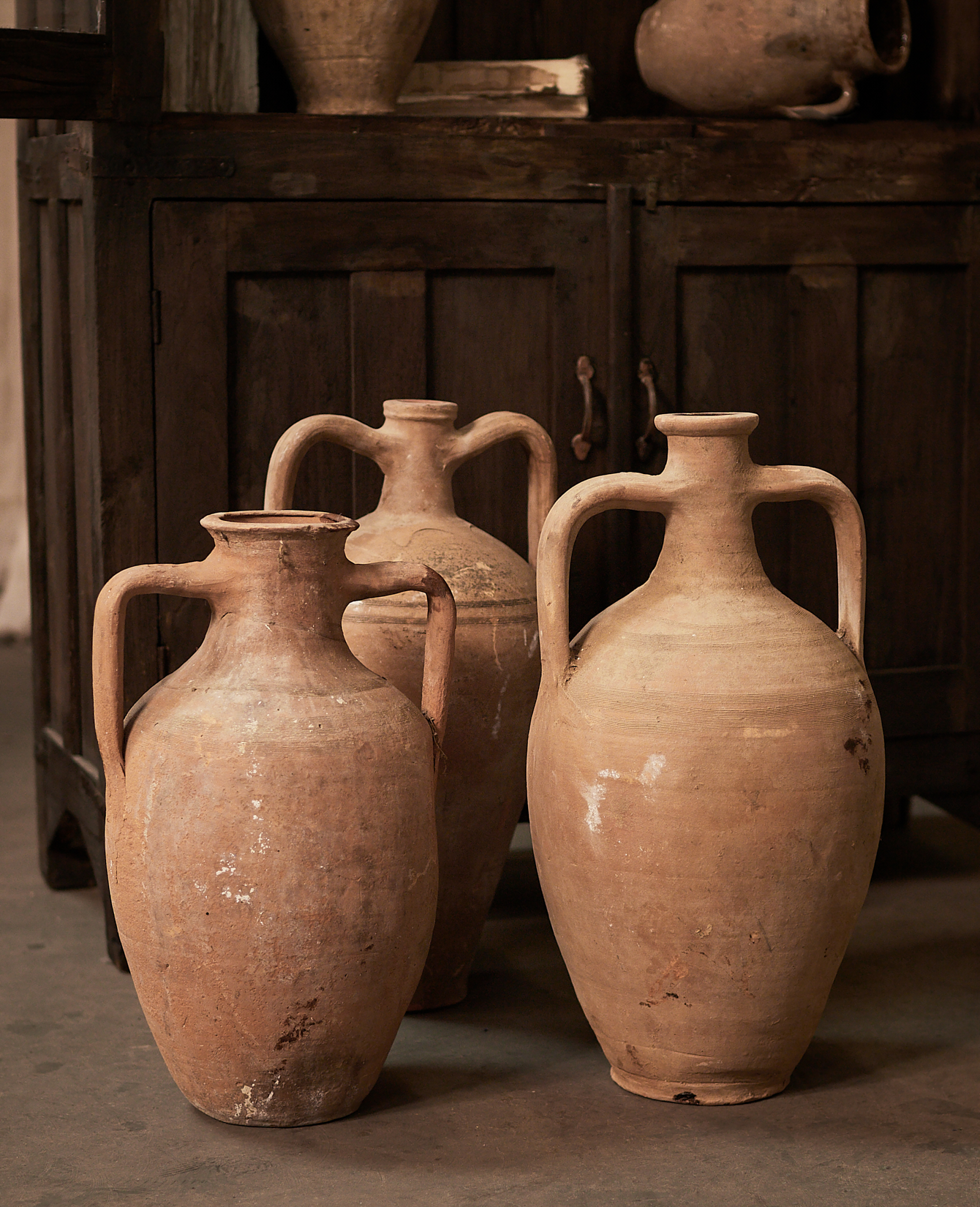 Antique Amphora Jar from Turkey made of Ceramic