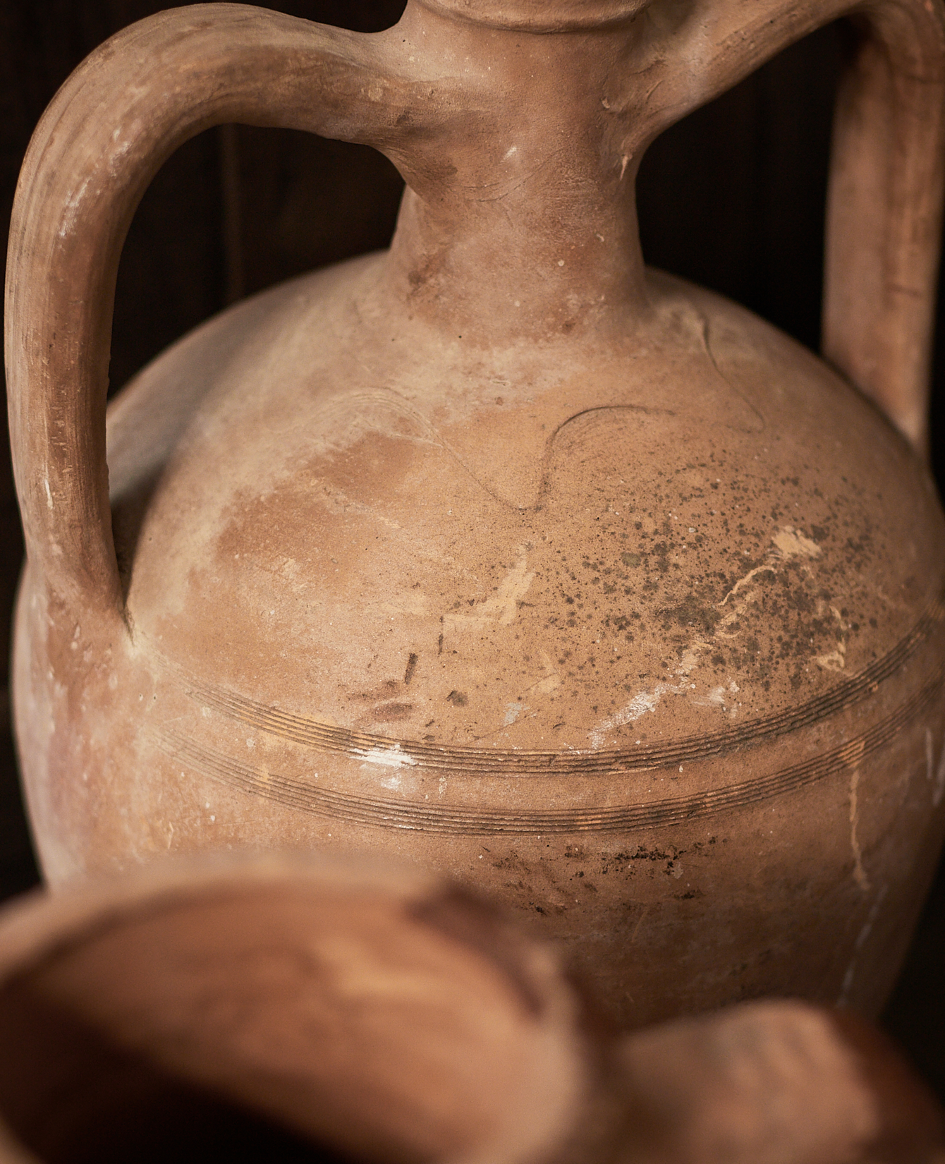 Antique Amphora Jar from Turkey made of Ceramic