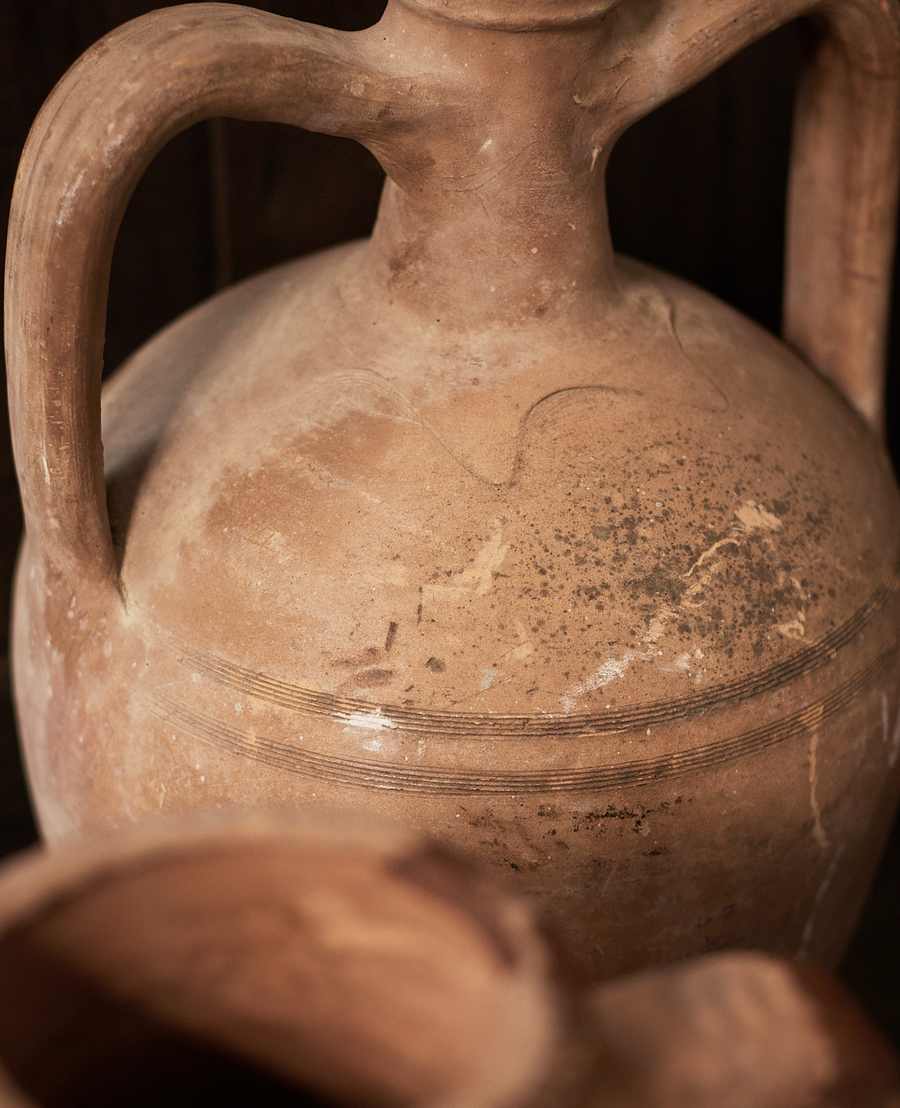 Antique Amphora Jar from Turkey made of Ceramic