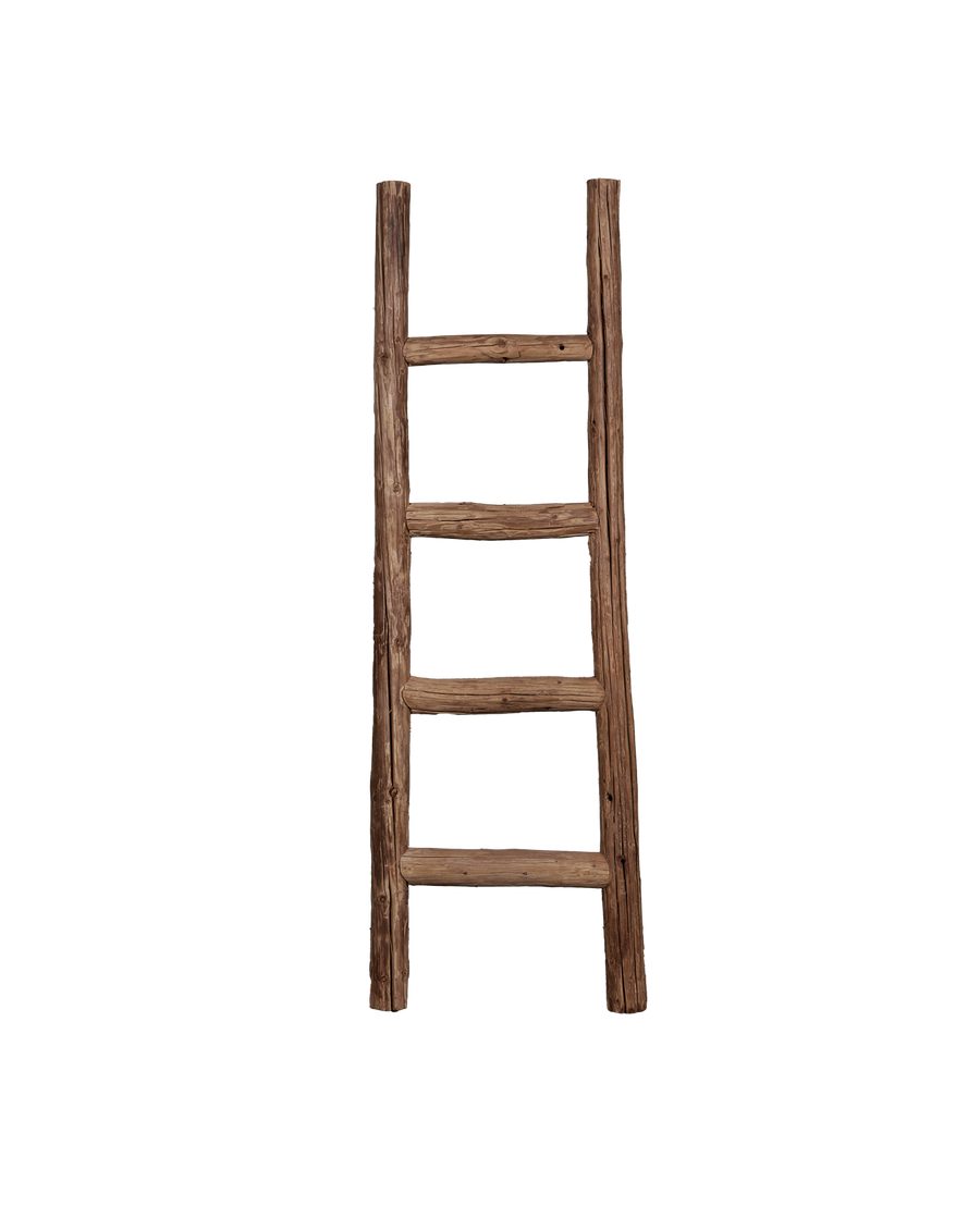 Designed Decorative Ladder from China made of Wood