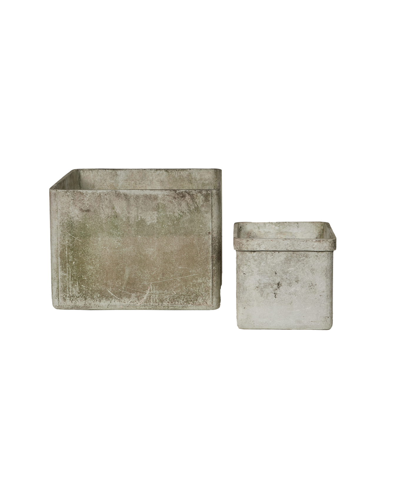 Vintage Willy Guhl Planter - Square from Switzerland made of Cement