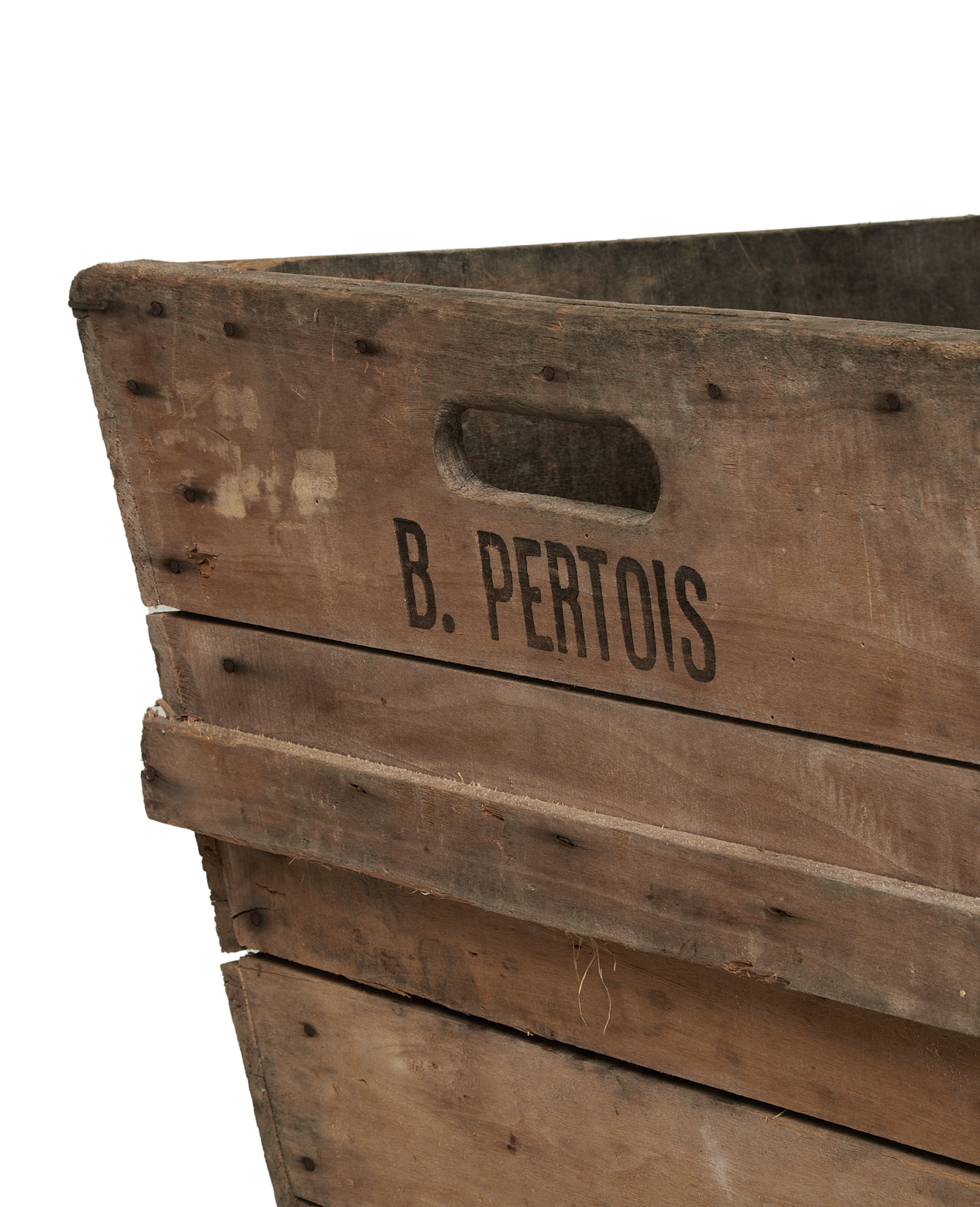 Vintage Champagne Crate from France made of Wood