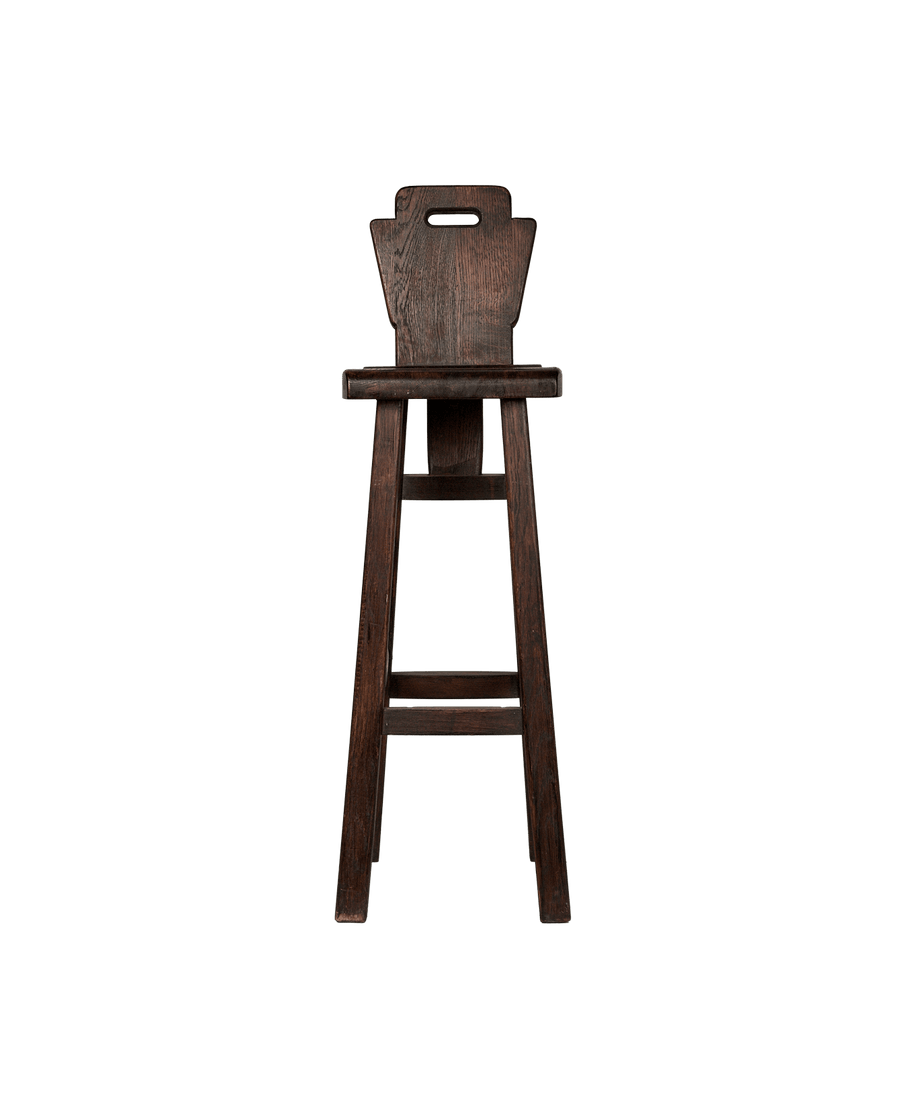 Vintage Bar Stool from Denmark made of Wood