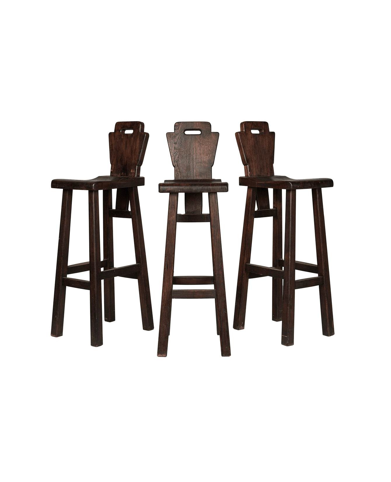 Vintage Bar Stool from Denmark made of Wood
