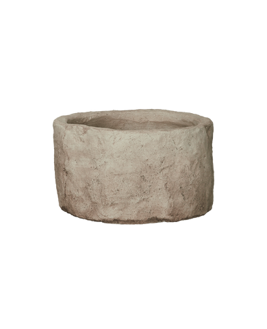 Reproduction Cast Trough - Round from Indonesia - Planters, Fountains, & Water Features