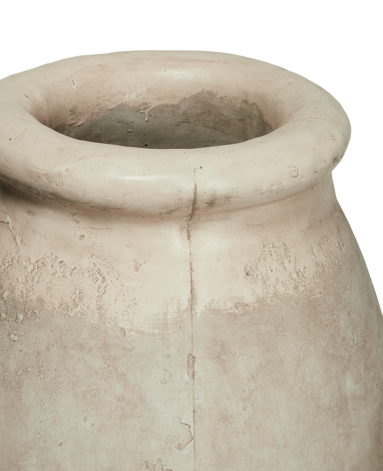Reproduction Cast Biot Jar from Domestic made of Cement