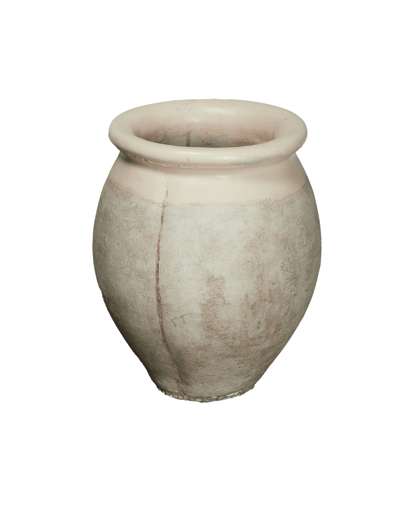Reproduction Cast Aubergine Jar from Domestic made of Cement