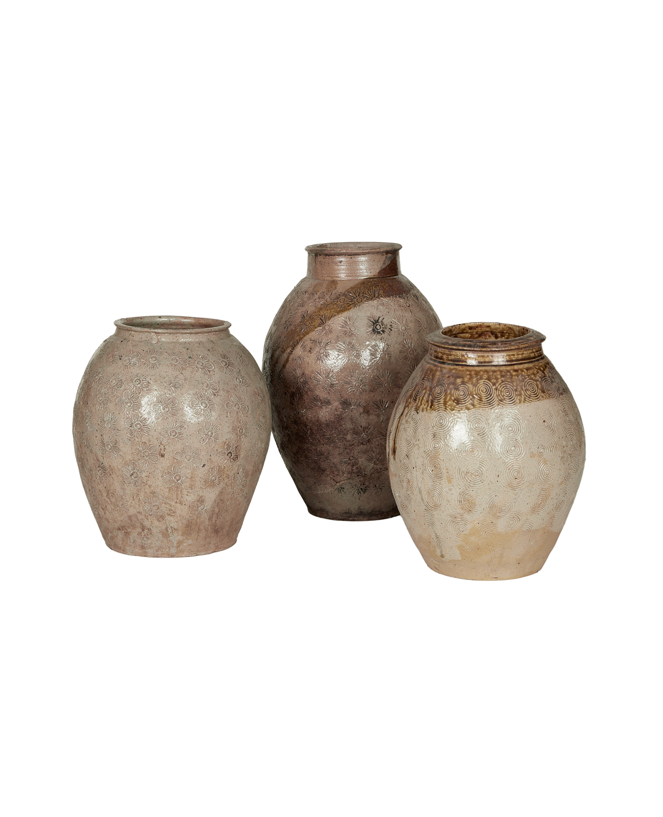 Vintage Glazed Jar from China made of Ceramic