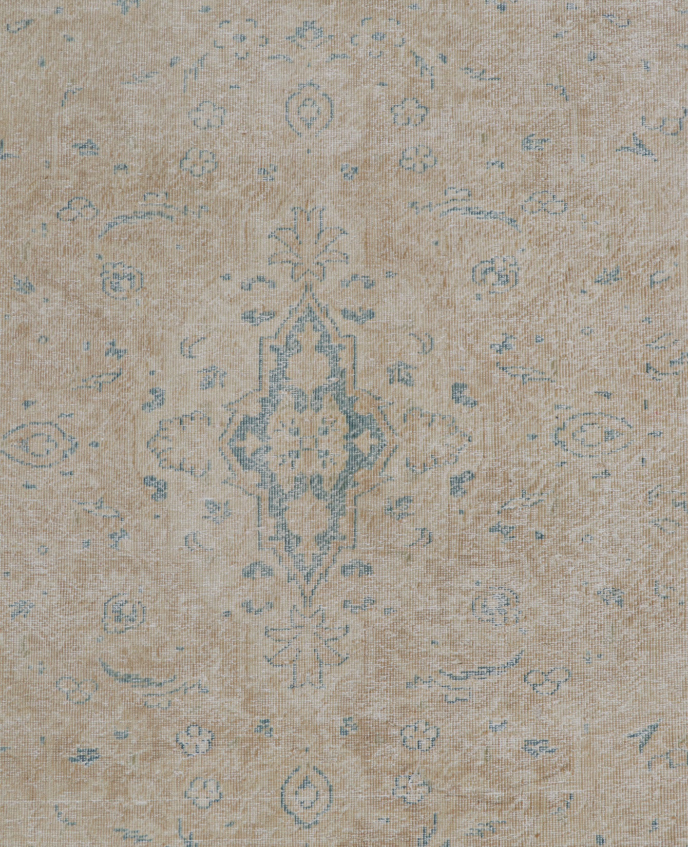 Persian Rug - Beige-Blue Floral