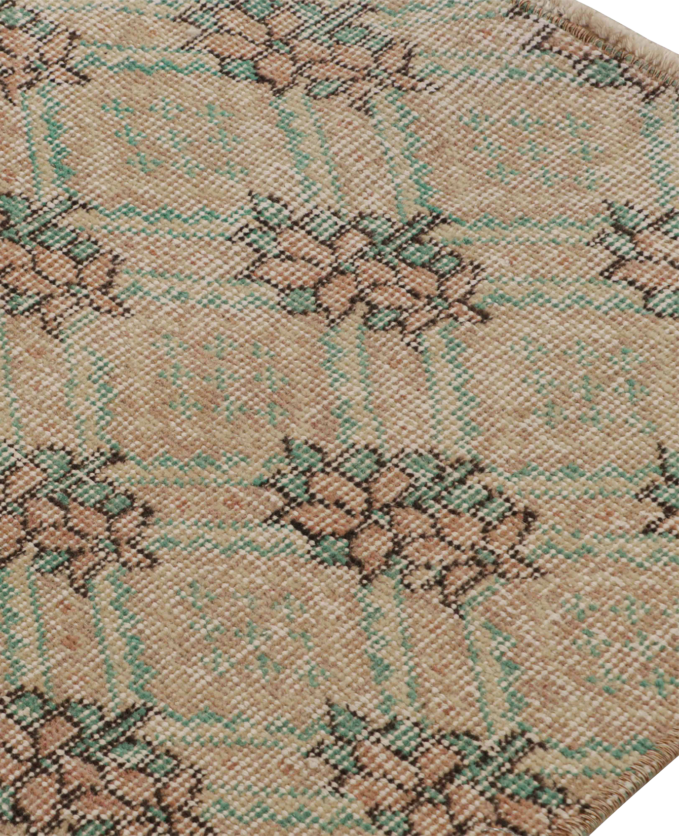Zeki Müren Rug - Floral Geometic