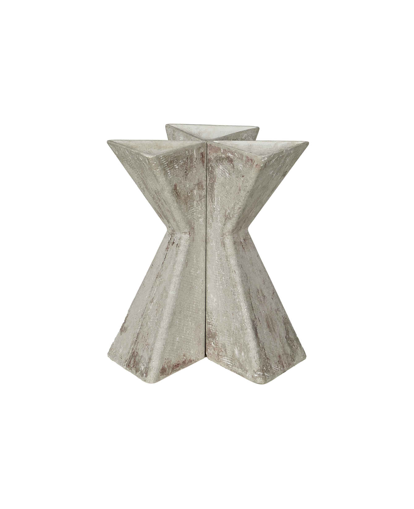 Vintage Willy Guhl Planter - Triangle (Set of 3) from Switzerland made of Cement