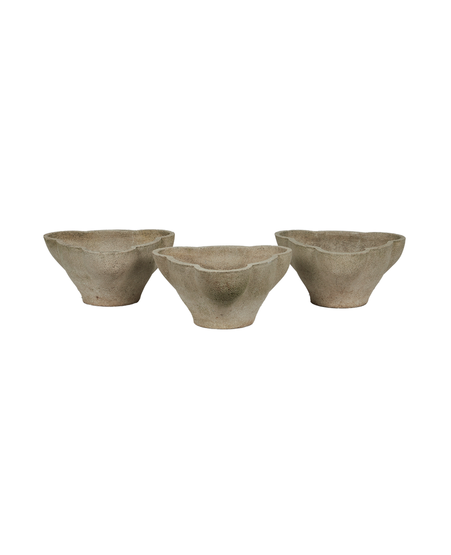 Antique Cement Mickey Ears from France made of Cement