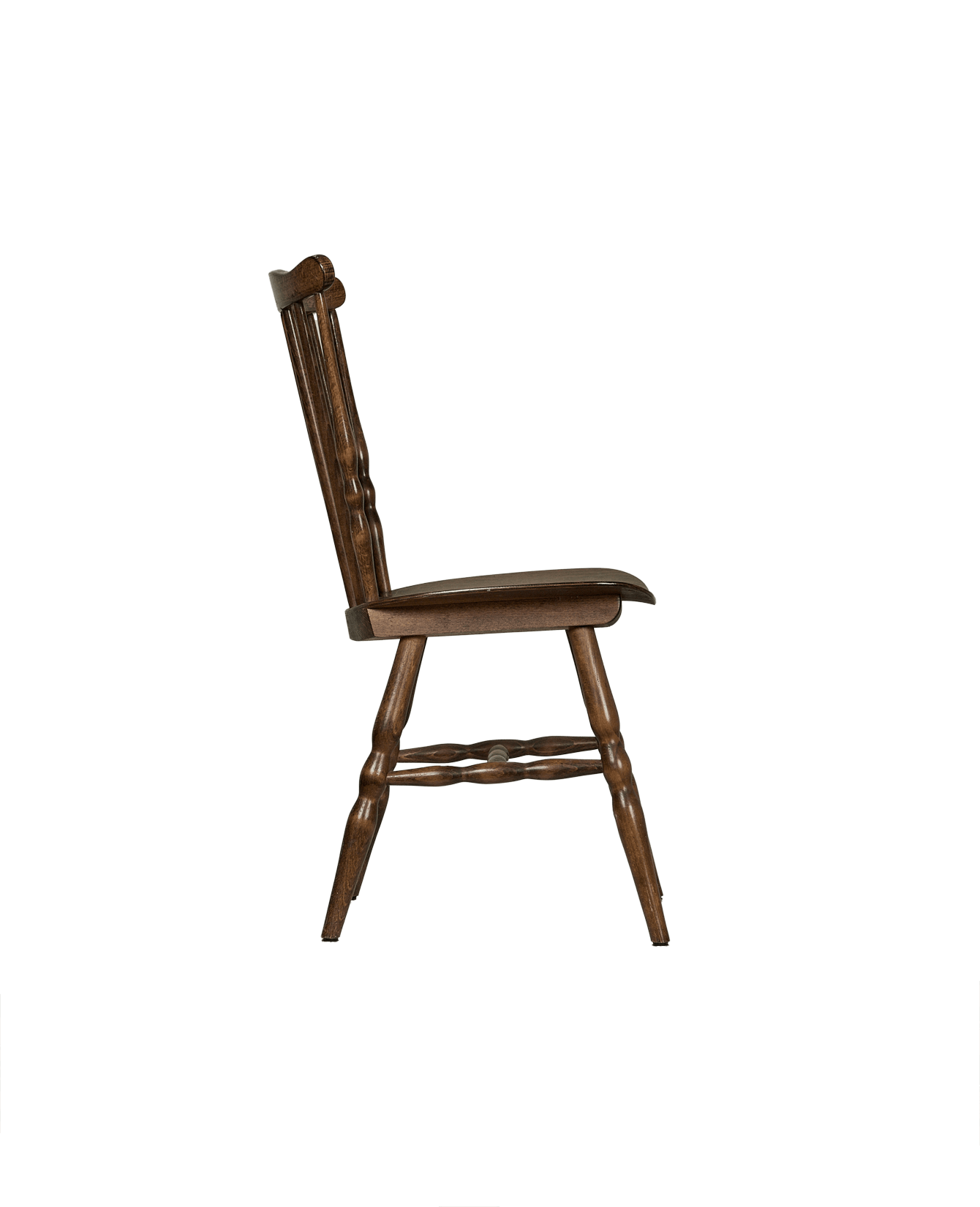 Vintage Baumann Chair - Spindle from Switzerland made of Wood