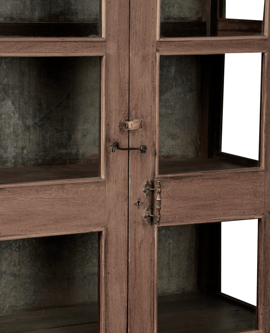 Vintage Wood Cupboard from India made of Wood