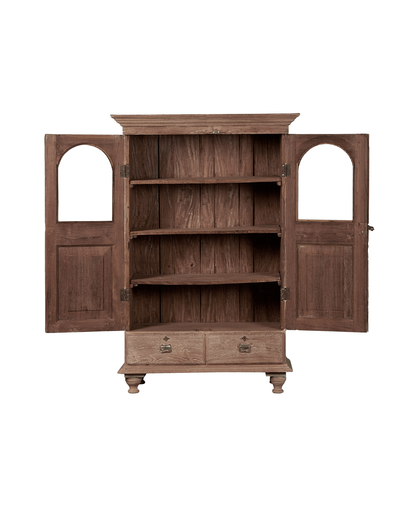 Vintage Wood Cabinet from India made of Wood