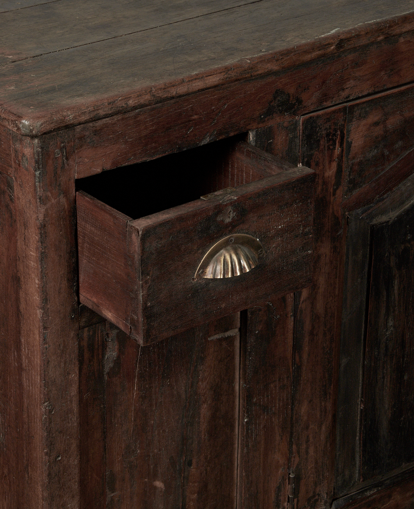 Vintage Wood Sideboard from India made of Wood