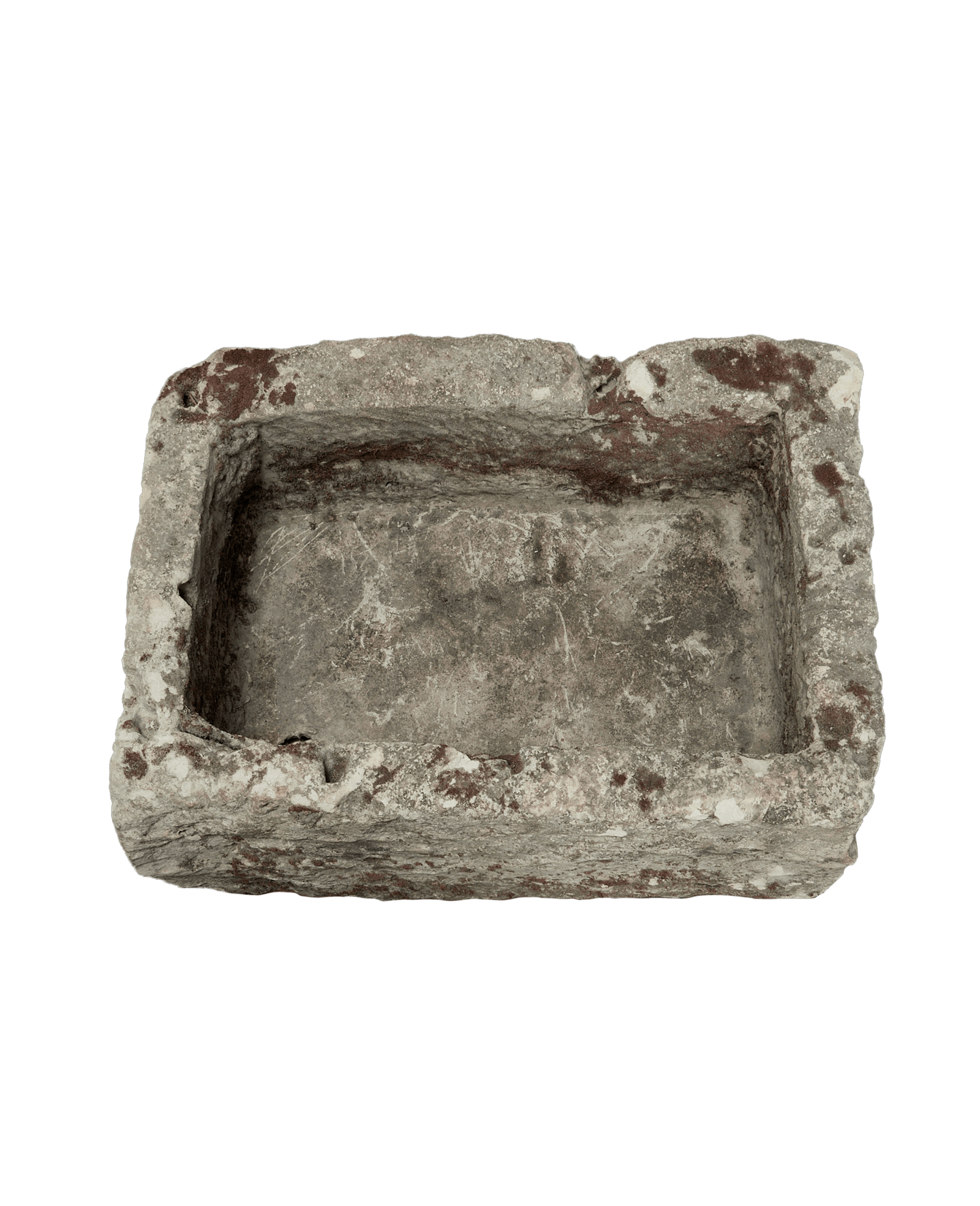 Vintage Limestone Trough - Rectangle from Indonesia - Planters, Fountains, & Water Features