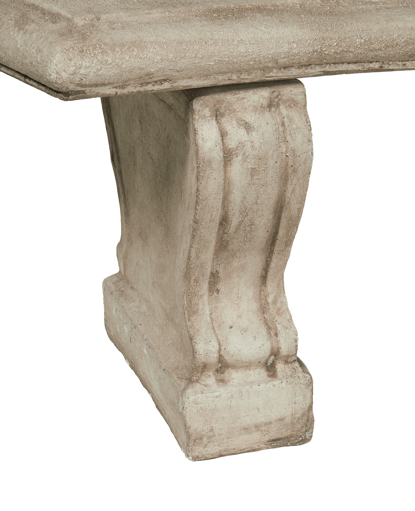 Reproduction Cast Demi Bench from Domestic made of Cement