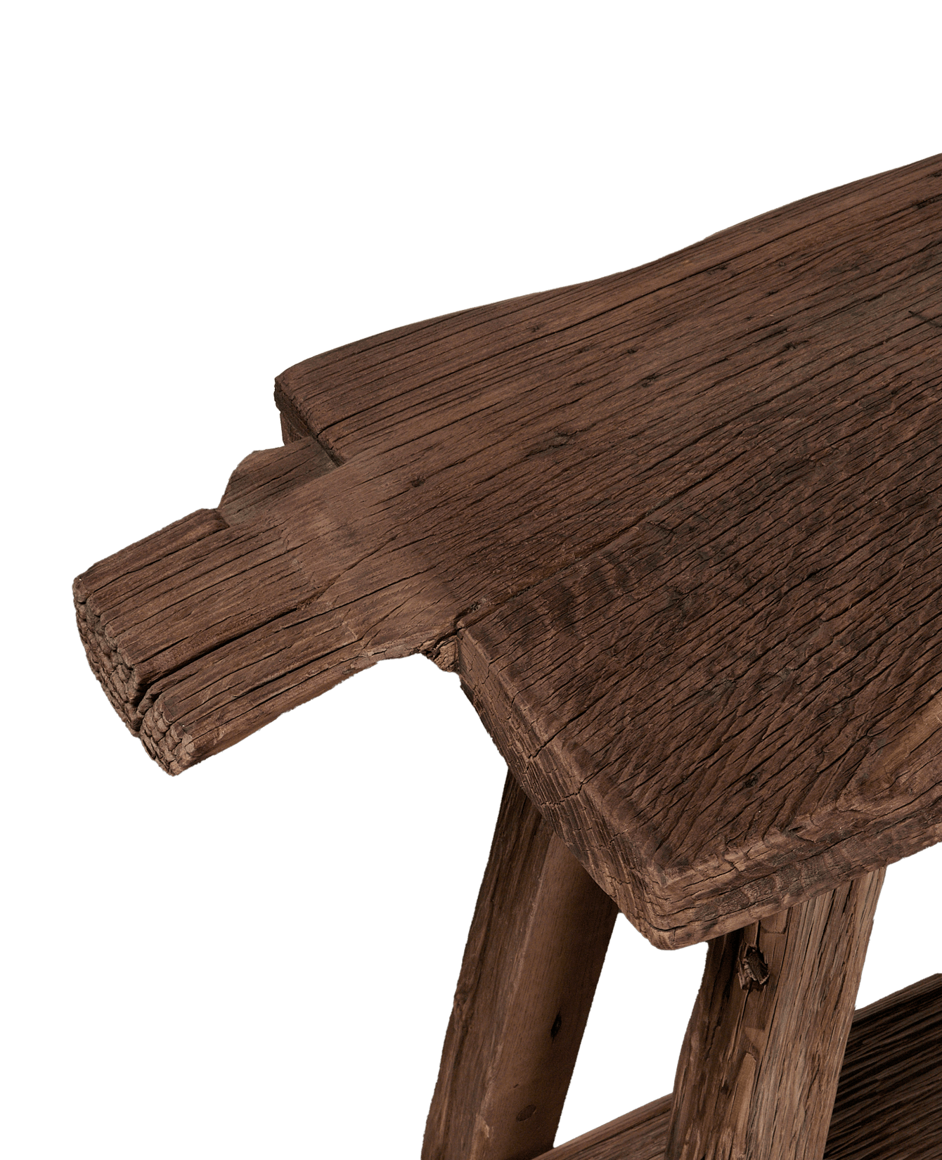 Reclaimed Chestnut Wood Console from Turkey made of Wood