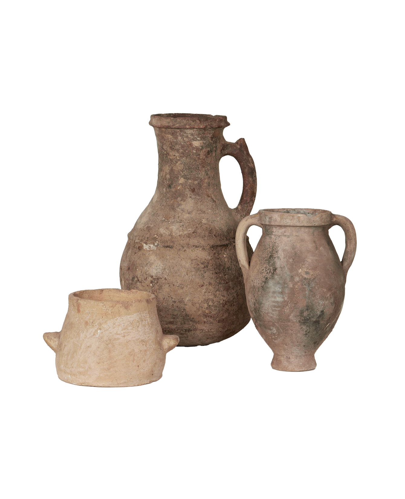 Antique Fes Pot from Morocco made of Ceramic