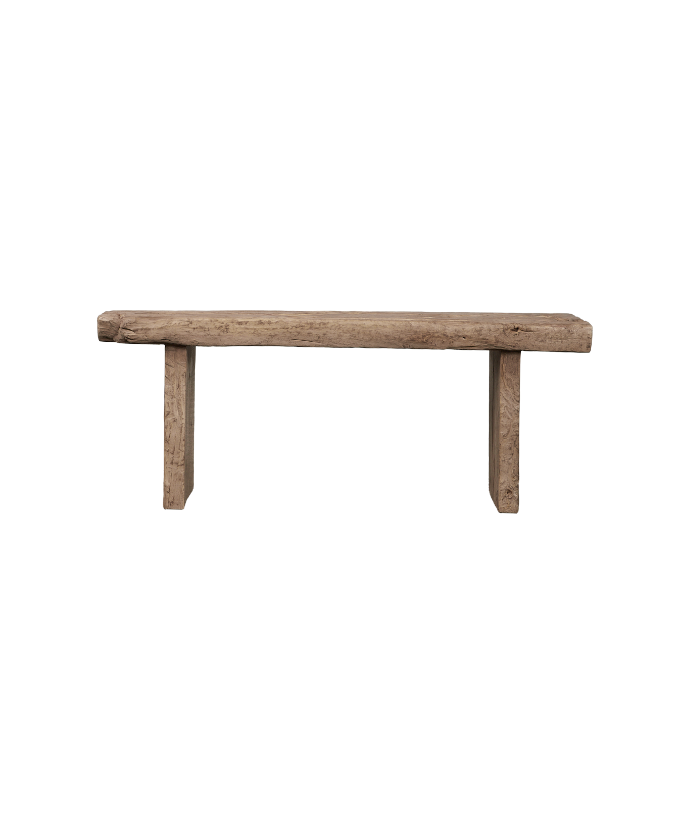 Reclaimed Chunky Elm Bench - Natural from China made of Wood
