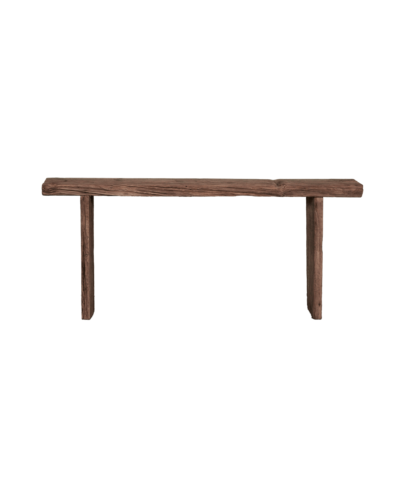 Reclaimed Chunky Elm Console - Natural from China made of Wood