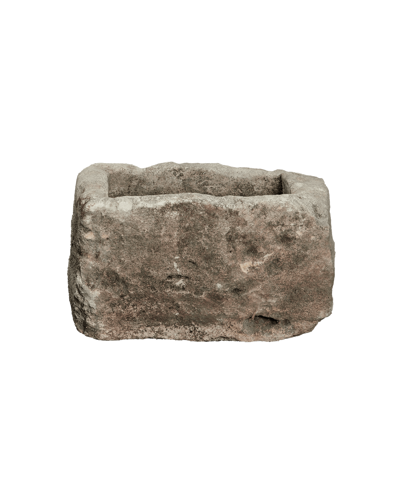 Vintage Limestone Trough - Rectangle from Indonesia - Planters, Fountains, & Water Features