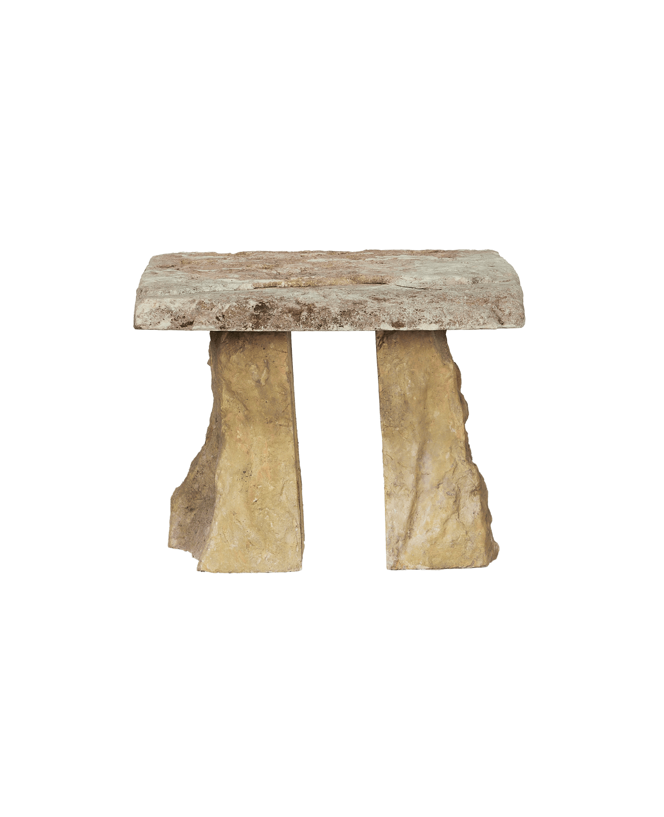 Vintage Limestone Table - Square from Indonesia made of Stone