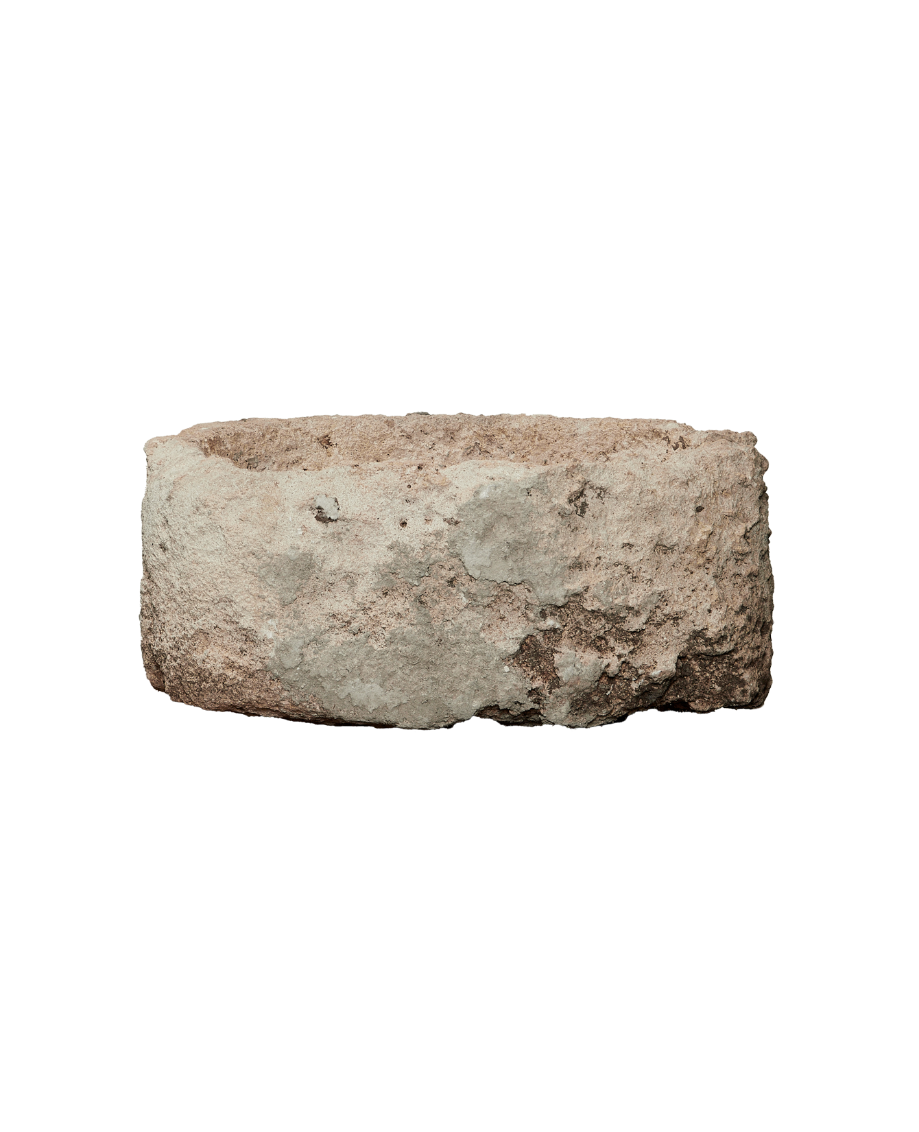 Vintage Limestone Trough - Oblong from Indonesia - Planters, Fountains, & Water Features