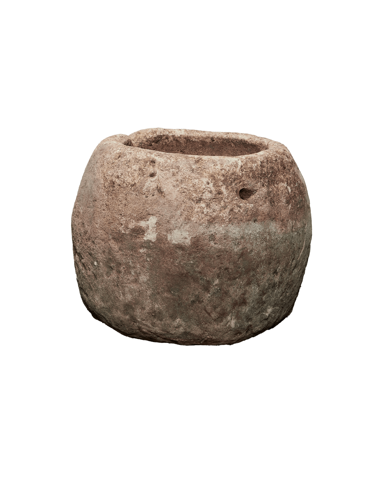 Vintage Limestone Trough - Pot from Indonesia - Planters, Fountains, & Water Features