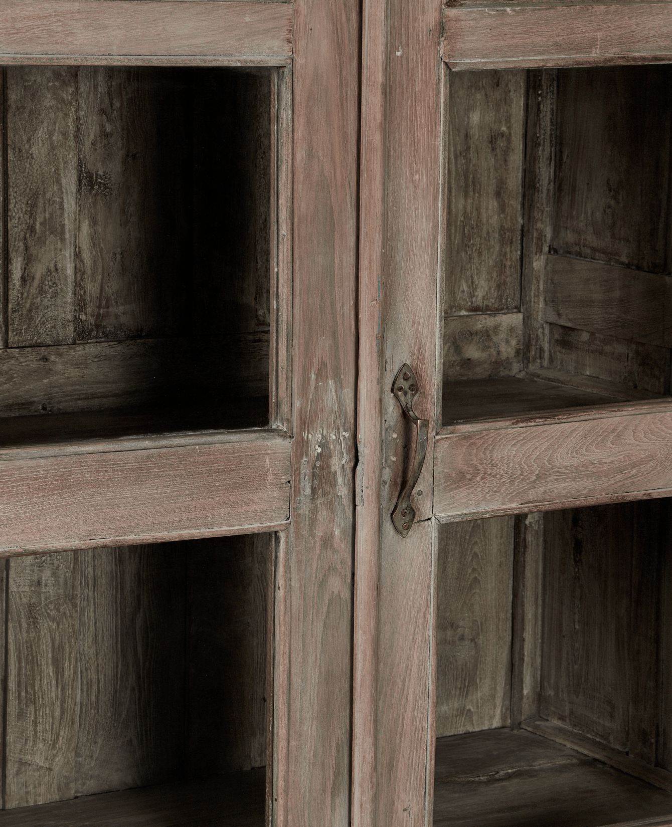 Vintage Wood Cabinet from India made of Wood