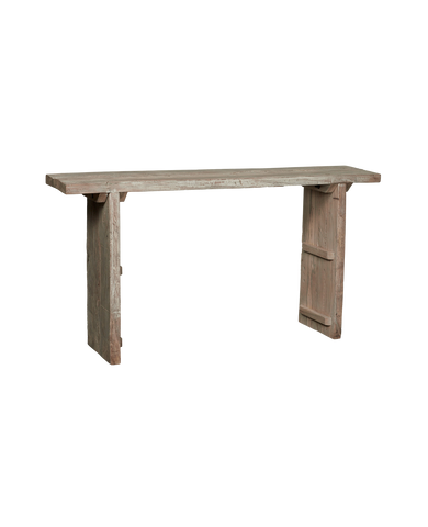 Reclaimed Teak Console from India made of Wood