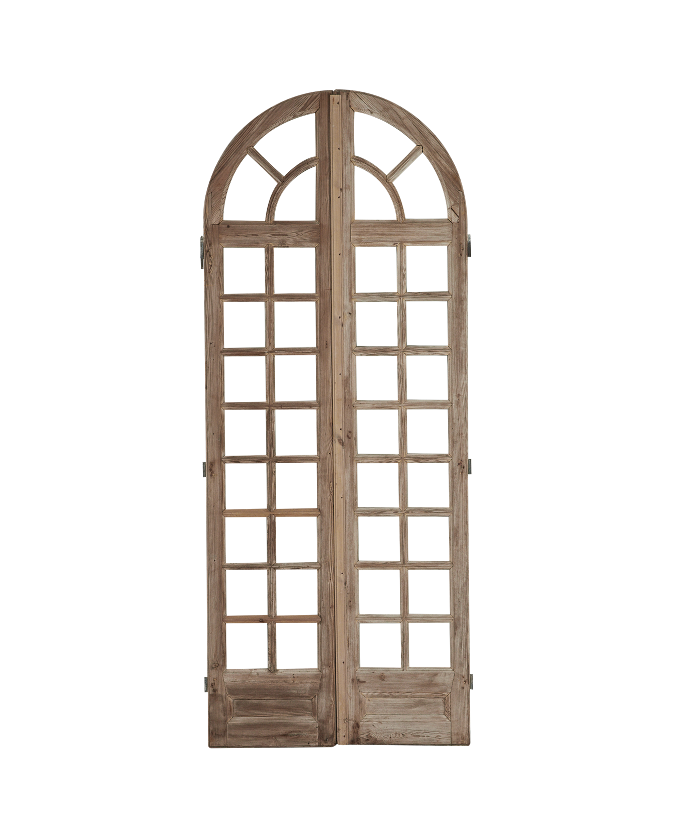Antique Wood Door - Arched Transom from Egypt made of Wood