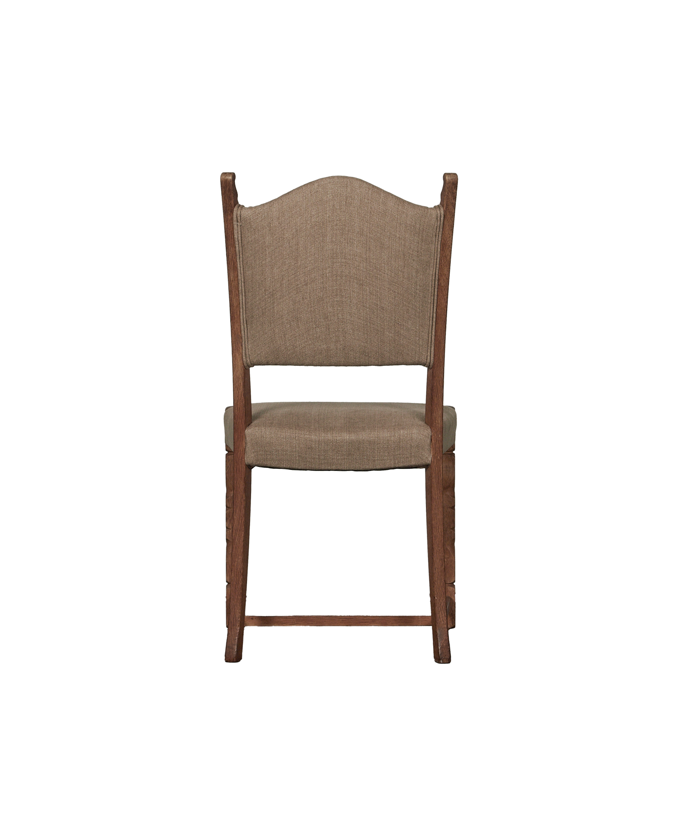 Vintage Henning Style Chair - Curved from Denmark made of Upholstery