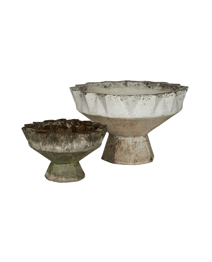 Vintage Willy Guhl Planter - Diamond from Switzerland made of Cement