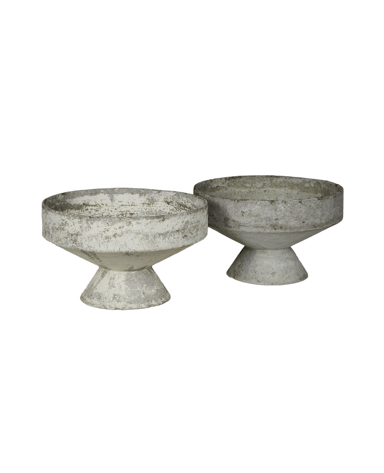 Vintage Willy Guhl Planter - Conical from Switzerland made of Cement