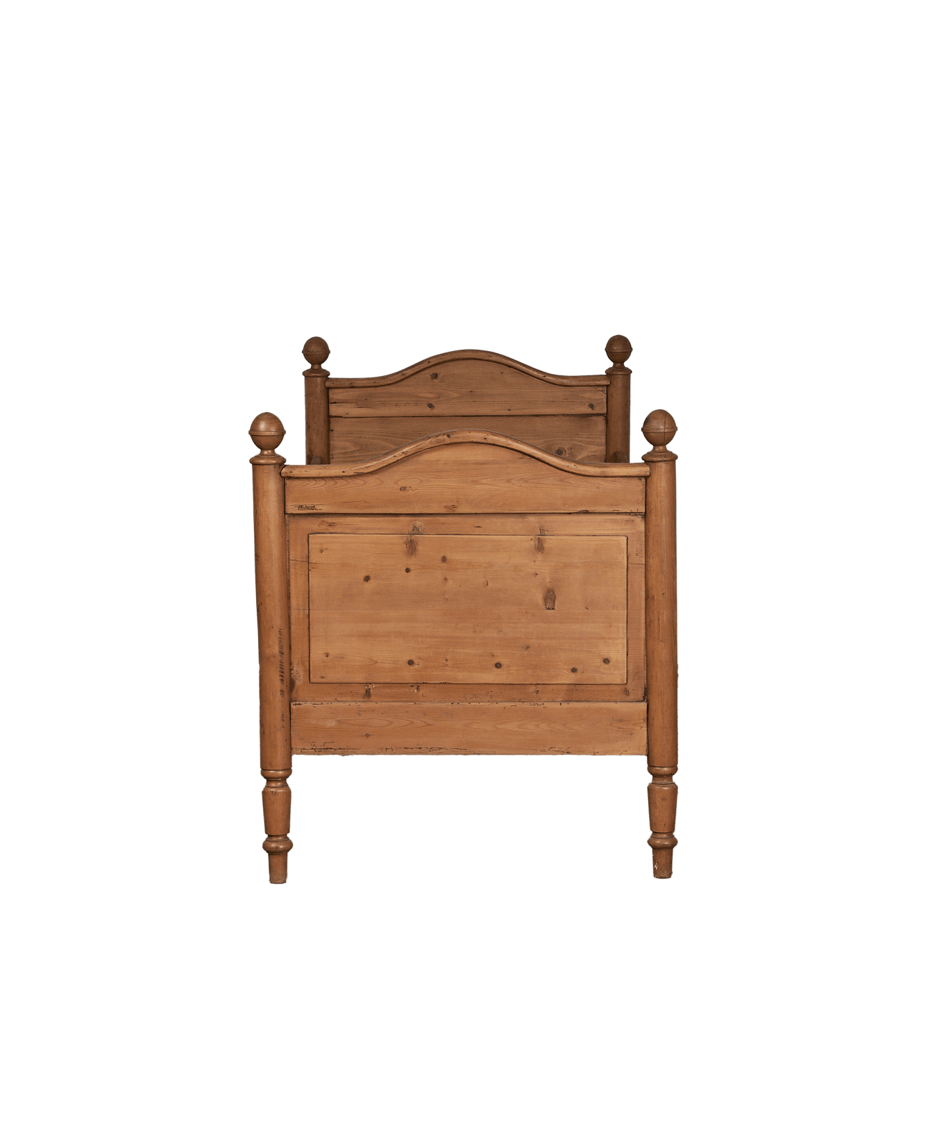 Vintage Bed Frame from France made of Wood