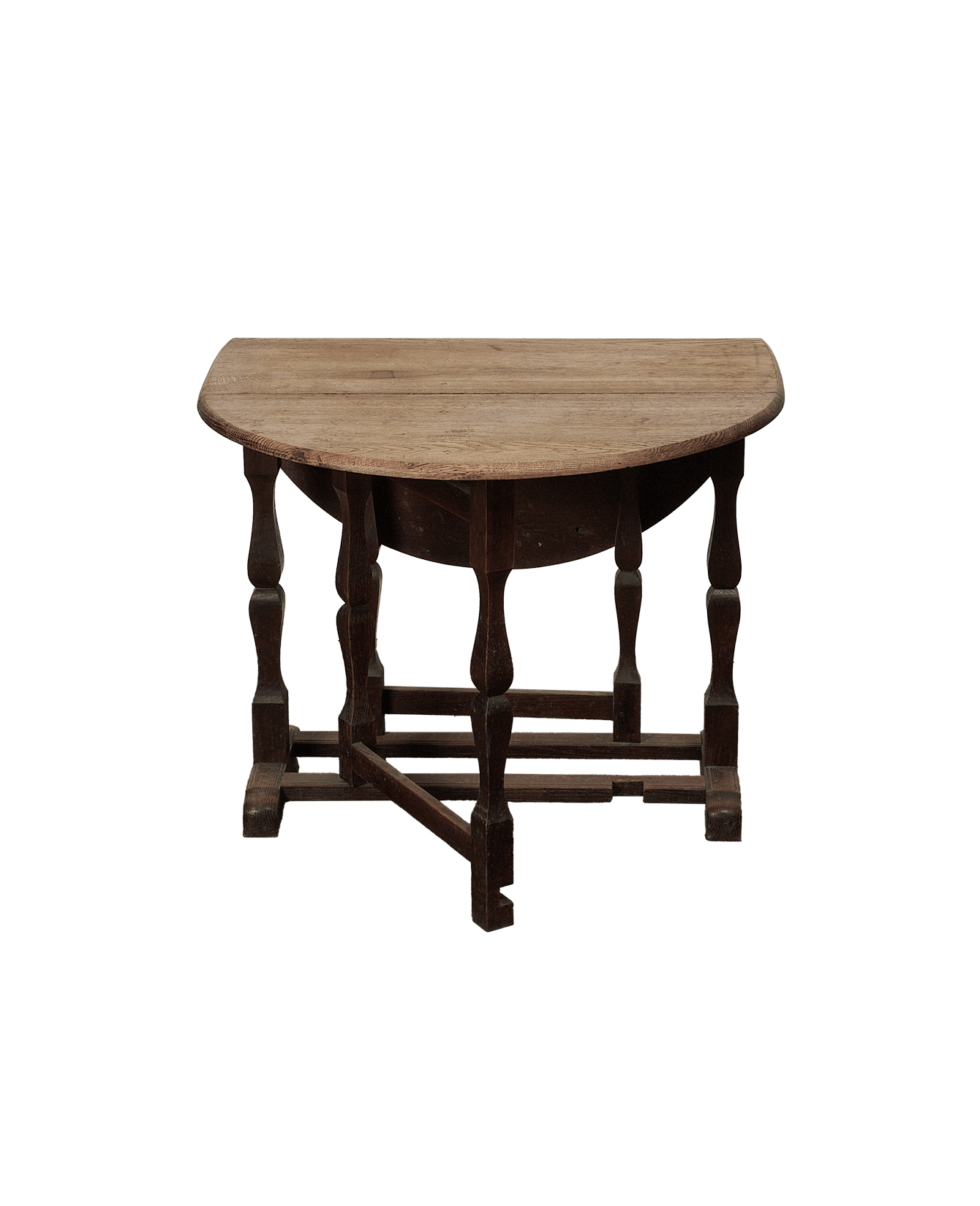 Vintage Gate Leg Table from France made of Wood