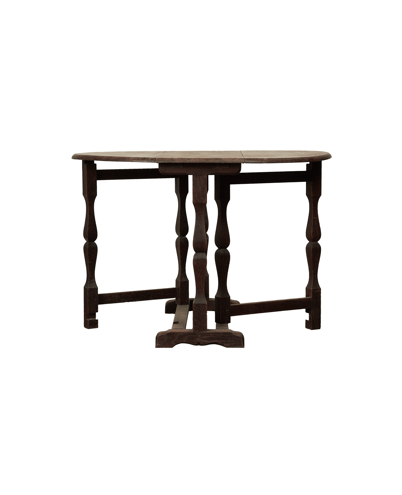 Vintage Gate Leg Table from France made of Wood