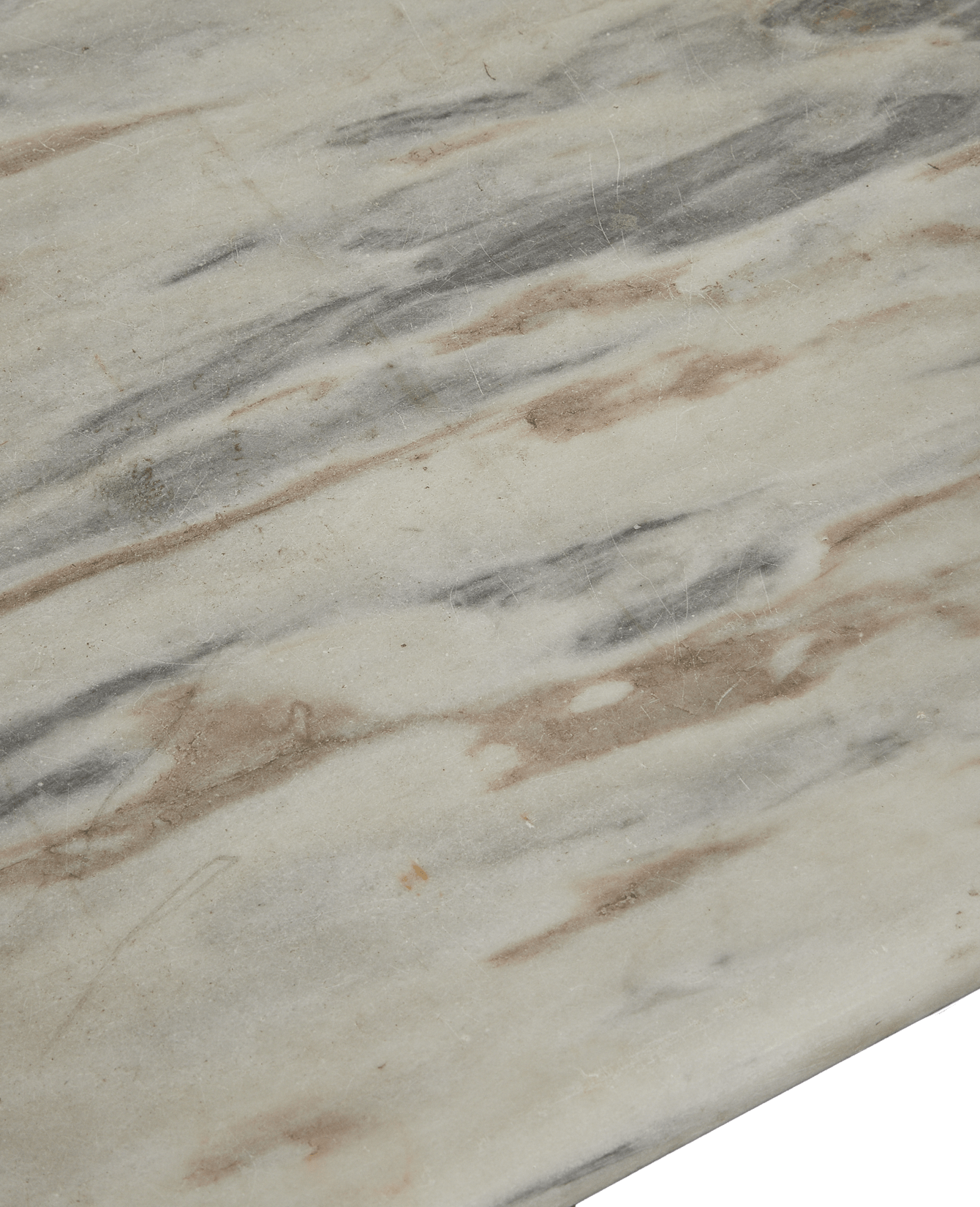 Vintage Marble Bistro Table - Rectangle from France made of Marble