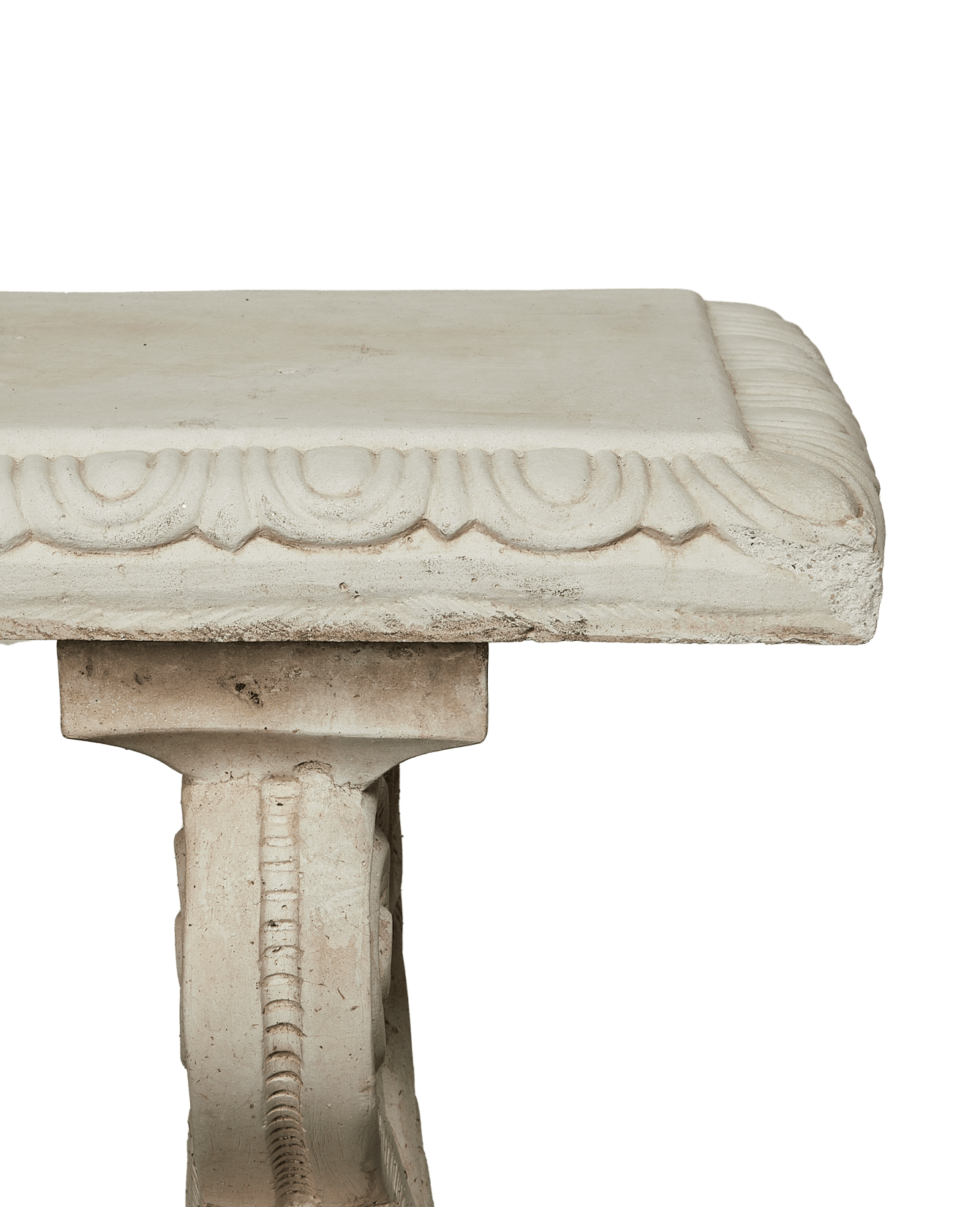 Reproduction Cast Stone Bench from France made of Cement