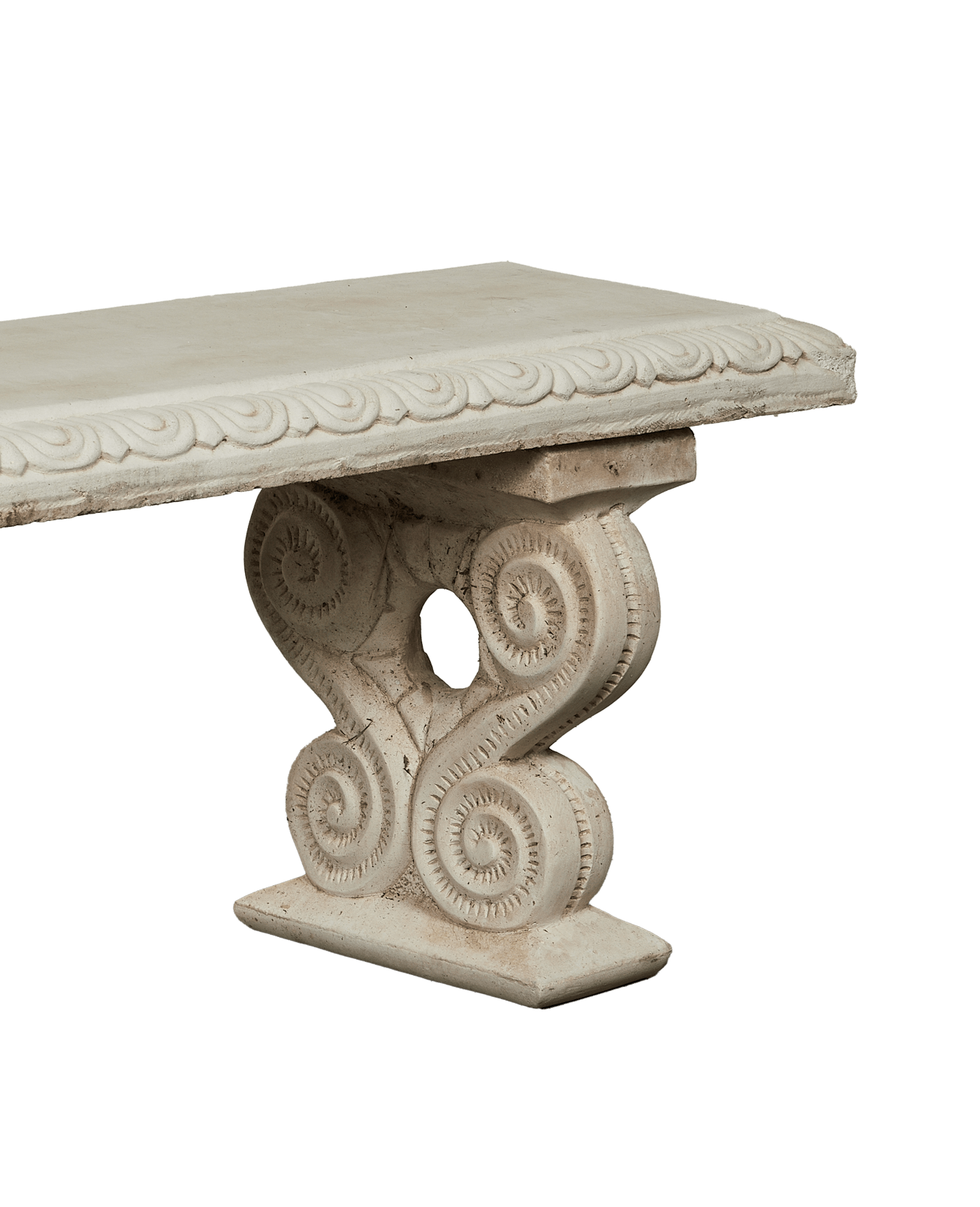 Reproduction Cast Stone Bench from France made of Cement