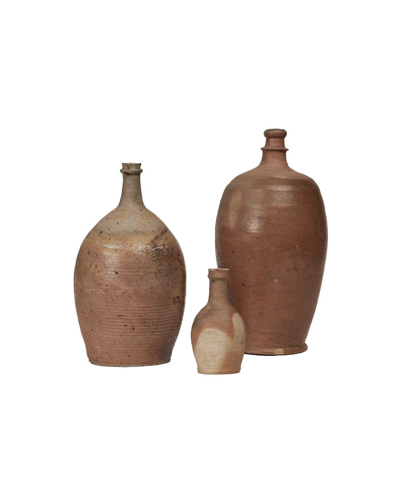 Antique Stoneware Oil Bottle - Assorted from France made of Ceramic