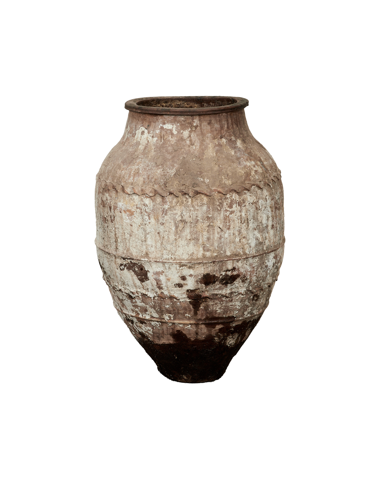 Antique Olive Jar from Turkey made of Ceramic