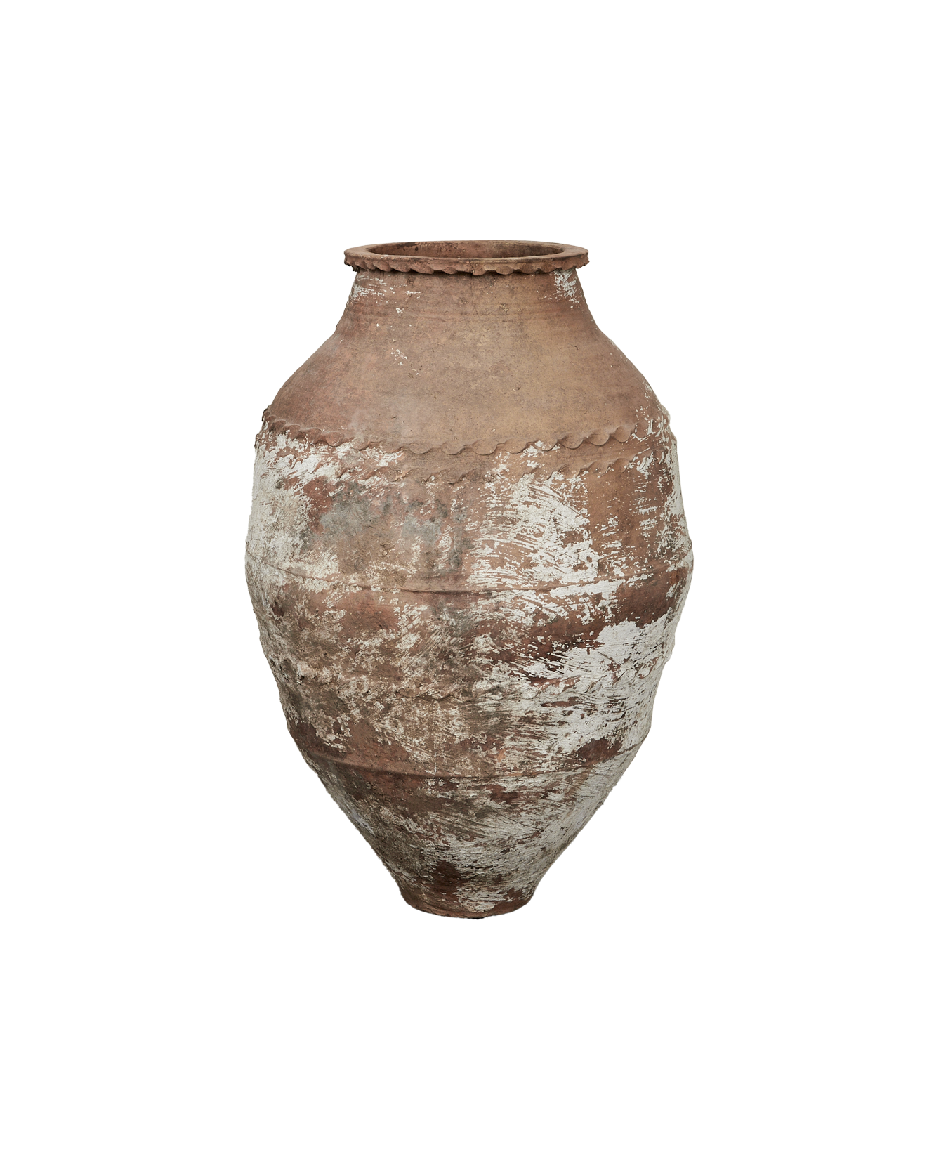 Antique Olive Jar from Turkey made of Ceramic