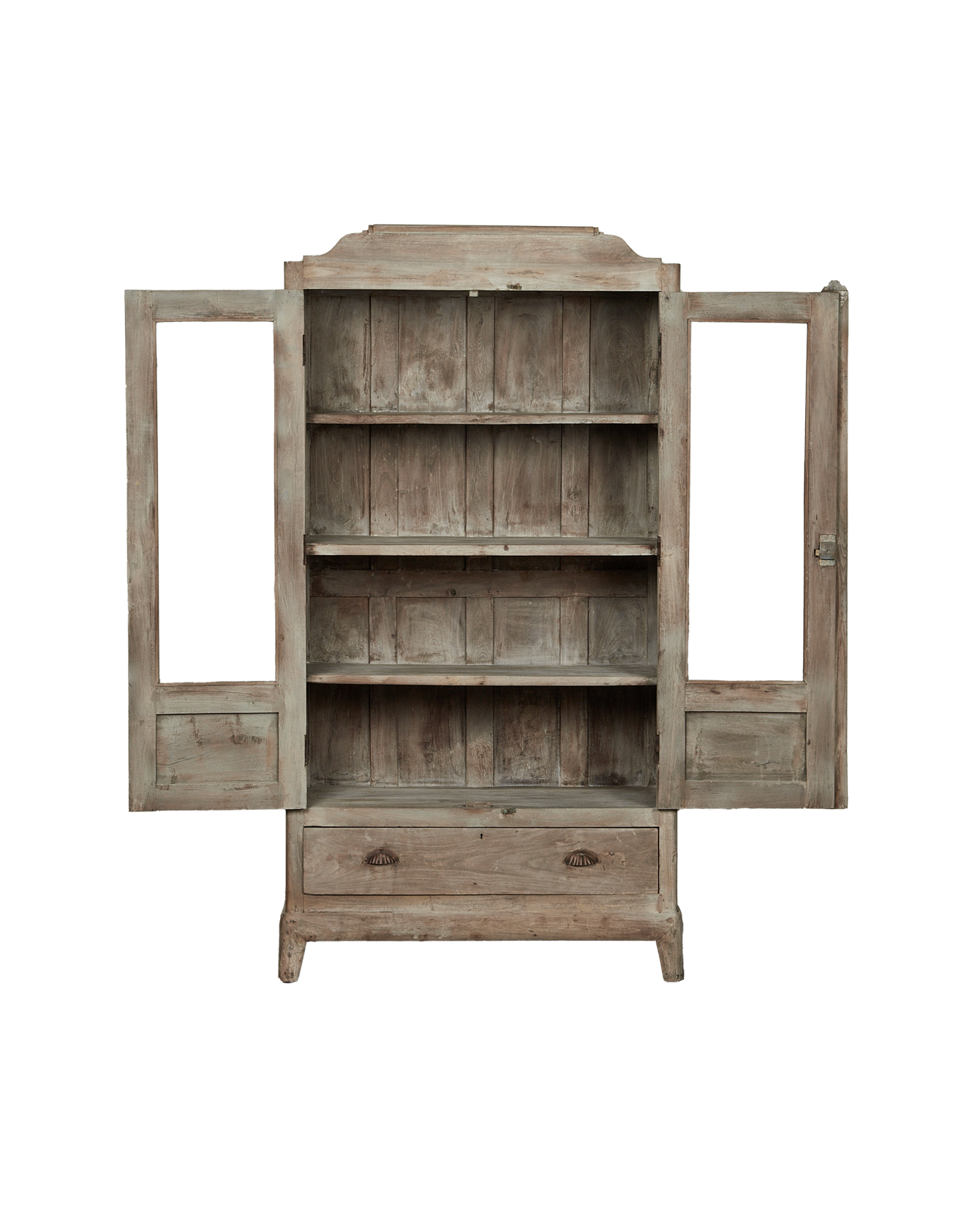Vintage Wood Cabinet from India made of Wood