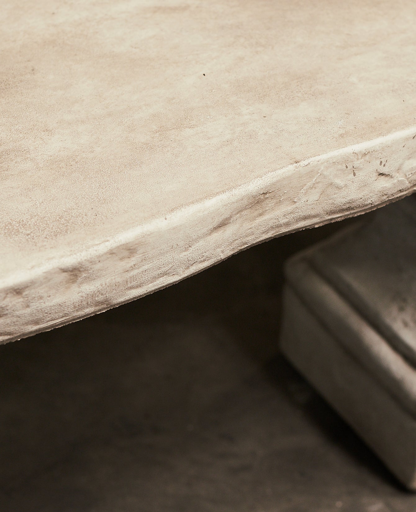 Reproduction Cast Finial Bench from Domestic made of Cement
