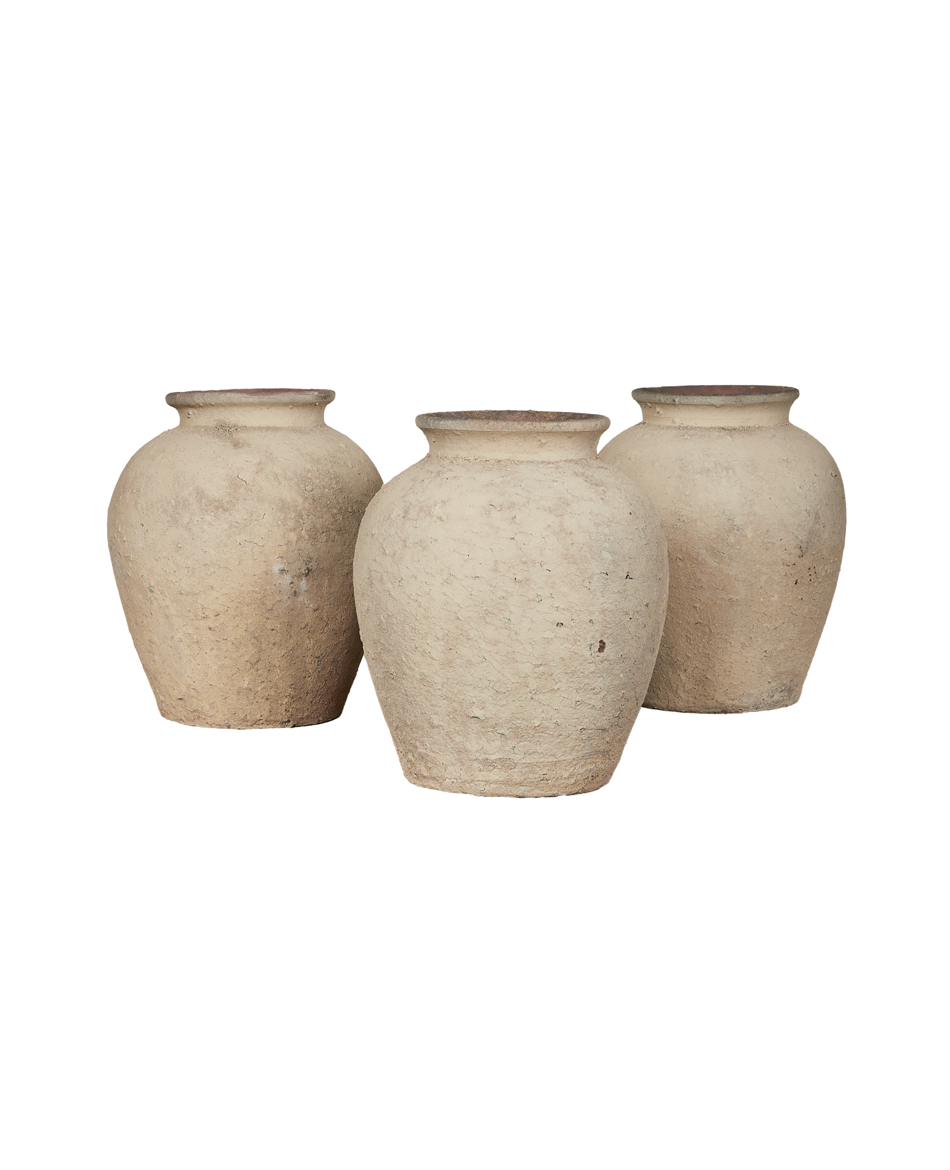 Reproduction Vietnamese Vase - Creamy from Vietnam made of Ceramic