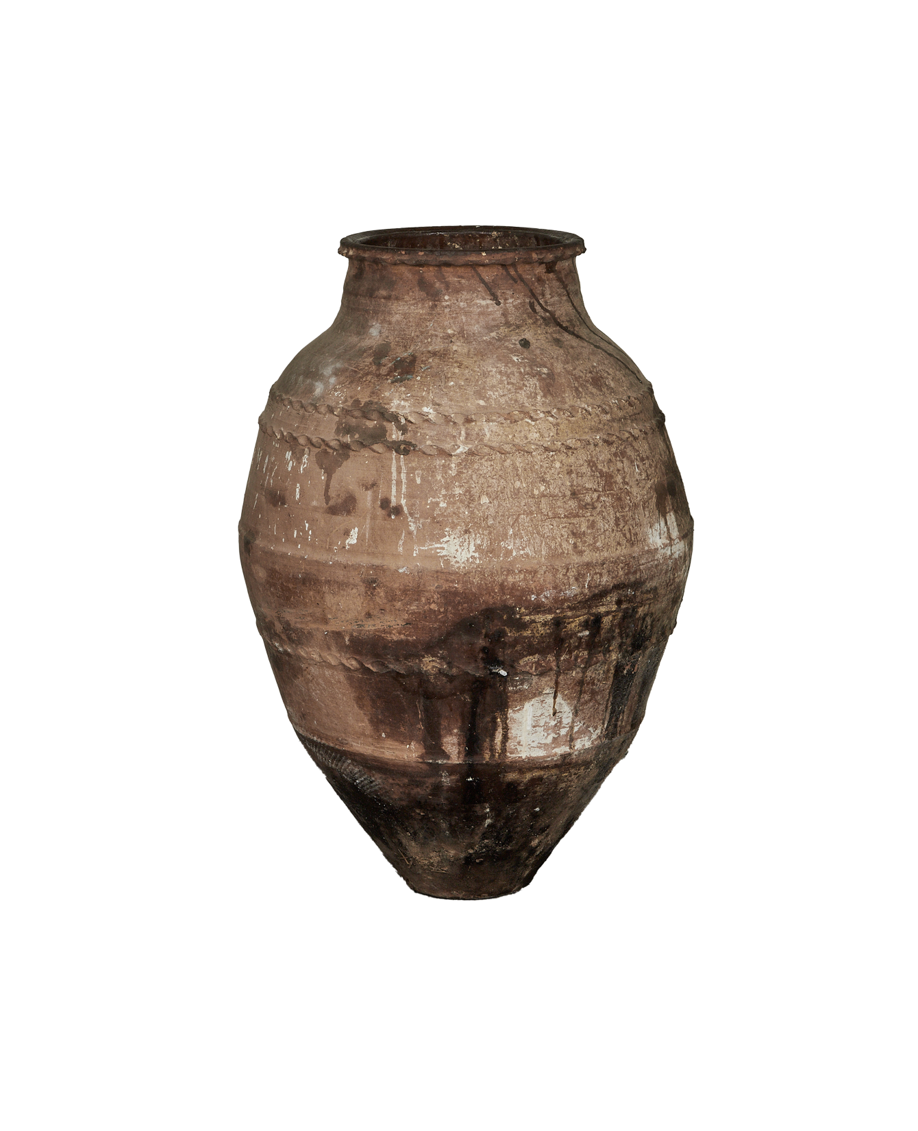 Antique Olive Jar from Turkey made of Ceramic